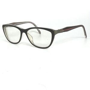 Morel France Eyeglasses Women Cat Eye Black Red Eyewear Frame 51 14 135 21189